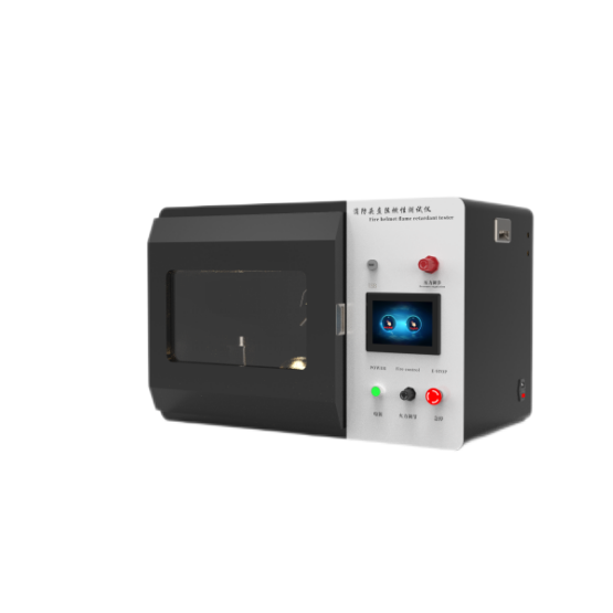 消防（fáng）頭盔阻燃性能（néng）試驗機 安全帽耐燃性能測試儀