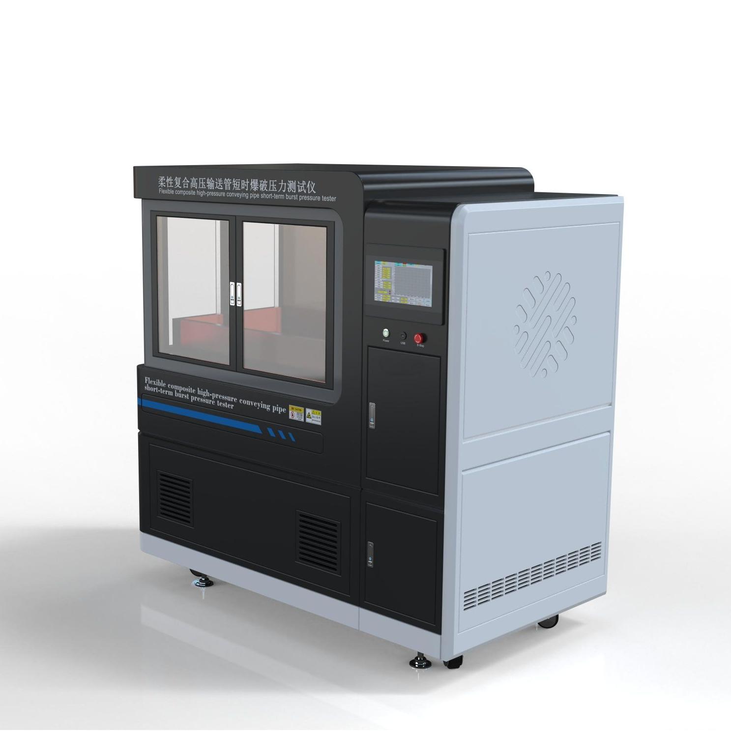 柔性（xìng）複合高壓輸送管短時爆破壓力測試儀