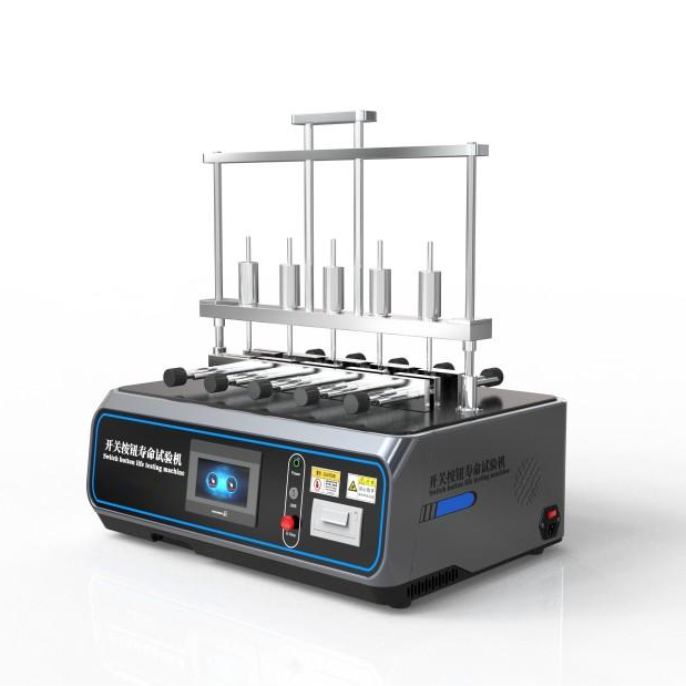 開關按鍵壽命試驗機，開關按鈕測試儀，開關按鈕壽命（mìng）試驗機