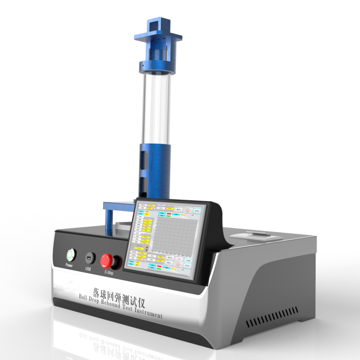 高配版落球回彈儀、落球回彈測試儀、海綿回彈試驗儀、塑料回彈性能儀（yí）、海綿回彈率測試儀、海綿落球回彈試驗機、橡膠乳膠鋼球回彈測試儀