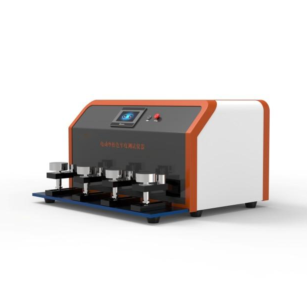 電（diàn）動幹濕摩擦色牢度測試儀（yí）-四工位