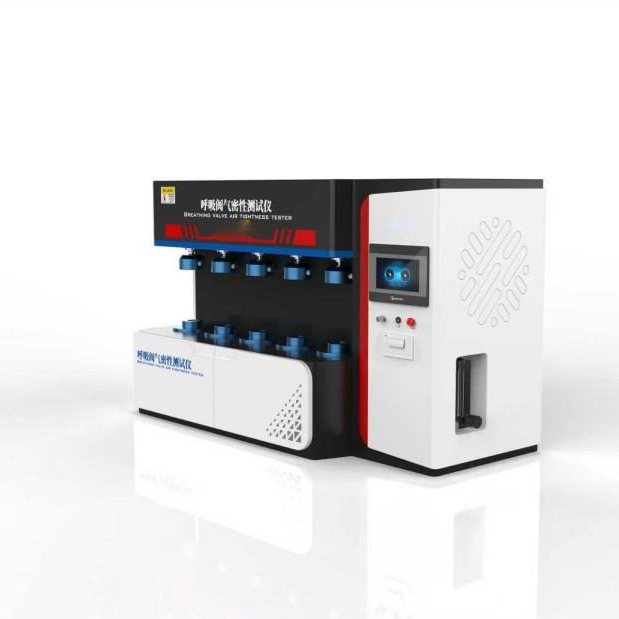 口罩呼吸閥氣密性測（cè）試儀-五工位