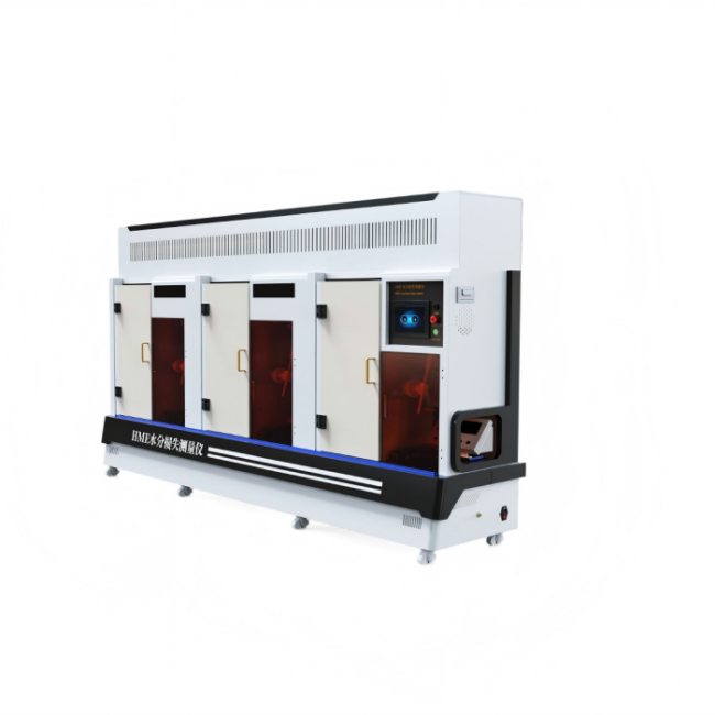 三工位HME熱濕交(jiāo)換器水分損失測量儀 三工位(wèi)HME熱濕(shī)交換器水分損失(shī)測量儀