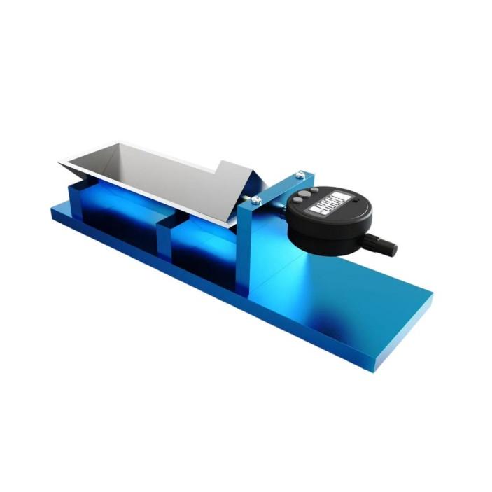 牙科學石膏產品線固化膨脹伸長儀-三角形截麵槽